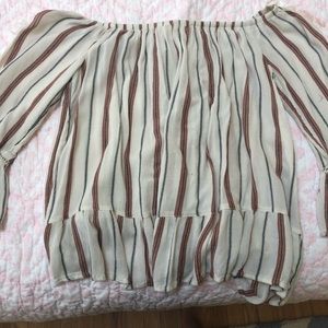 Mossimo Supply Co. off the shoulder shirt